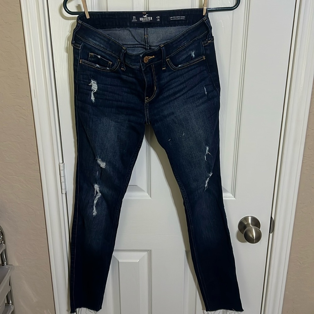 Hollister blue jeans